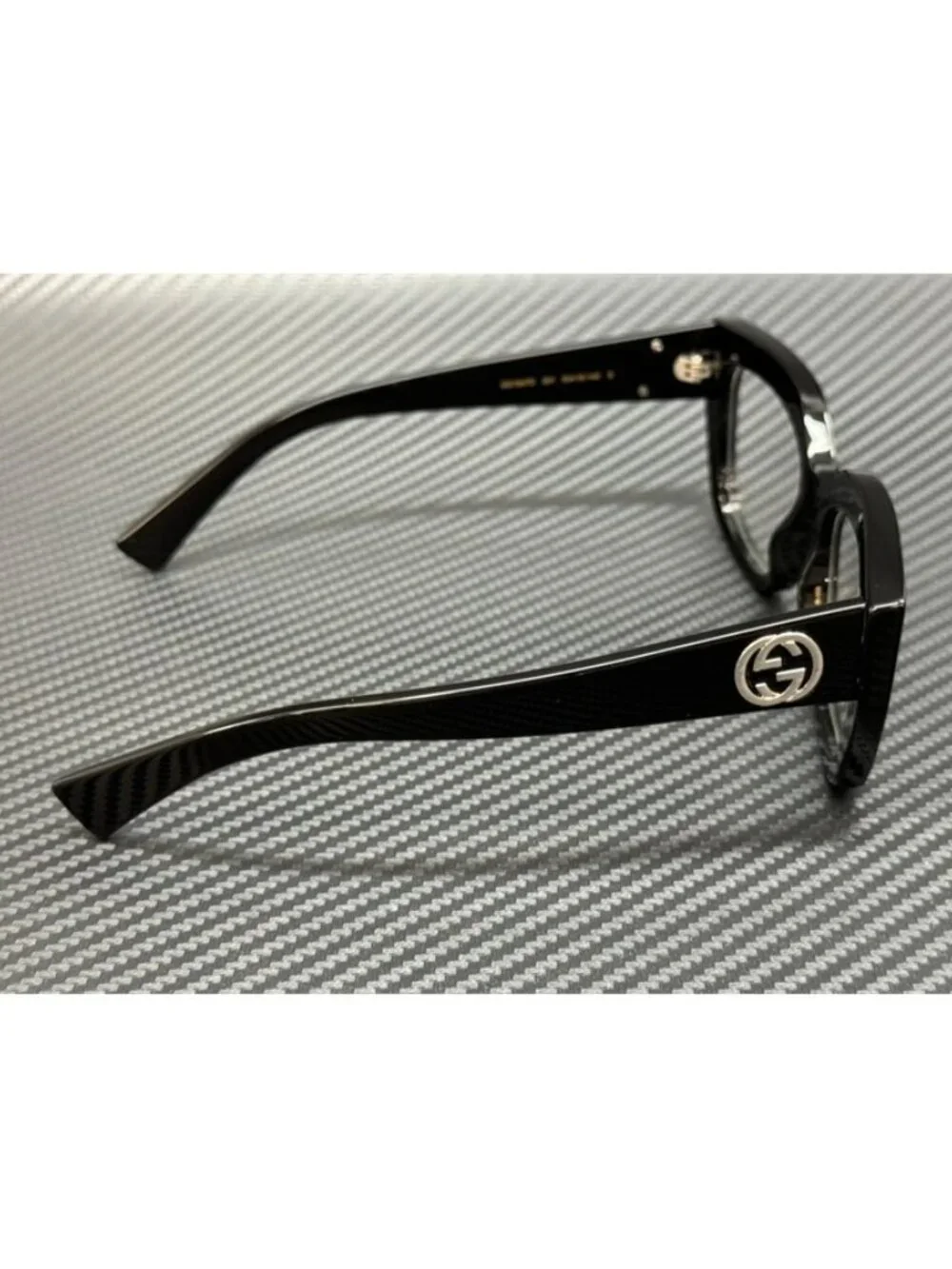 New Gucci Women Black Eyeglasses 53-18-140